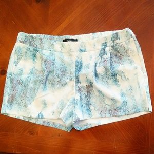 Mossimo Watercolor Print Shorts Medium